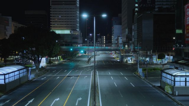 岐阜駅北の交差点